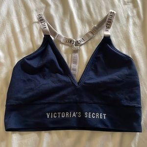 Victoria’s Secret Branded Navy Y-Back Bralette